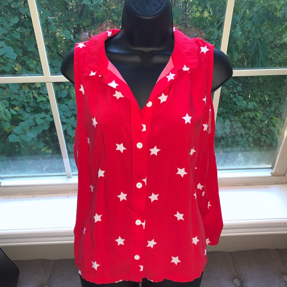 Sleeveless Star Tank